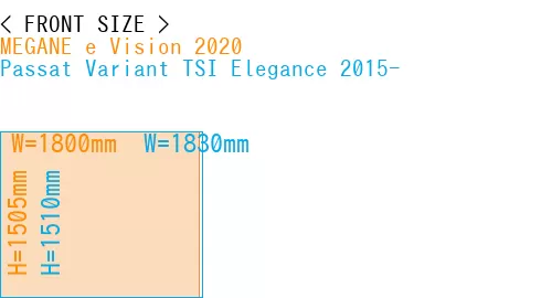 #MEGANE e Vision 2020 + Passat Variant TSI Elegance 2015-